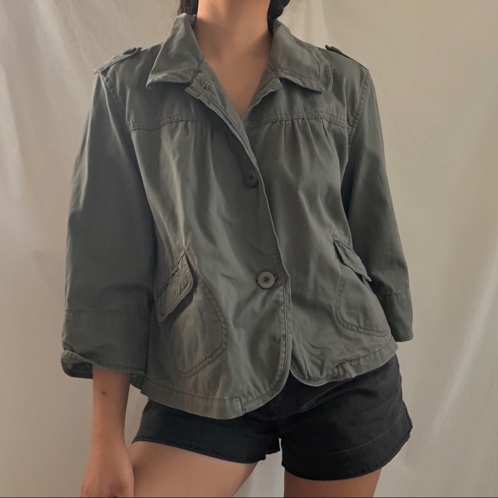 ✨SUPER STYLISH GREEN OVERSIZED JACKET✨